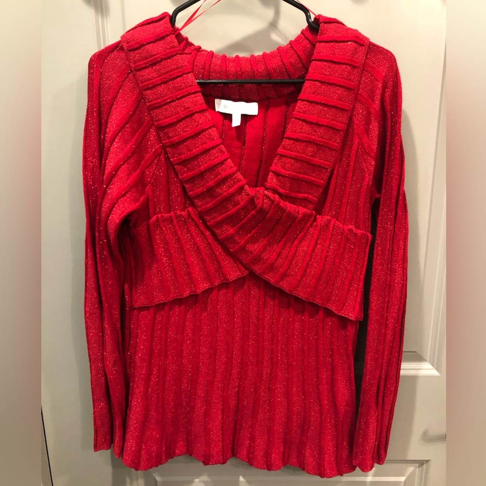 Red Sparkly Top